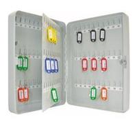 Wedo Armoire à clés 10260837X pour 110 clés 28,0 x 8,0 x 37,0 cm Gris lumière