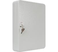 Armoire à clés pour 110 clés, gris clair