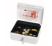 Wedo Caissette à monnaie 145200H – 5 compartiments – 200 x 160 x 90 mm – Blanc