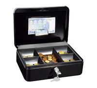 WEDO 145303H,Caissette à monnaie à 5 compartiments avec clip 25,0x18,0x9,0cm - bleu