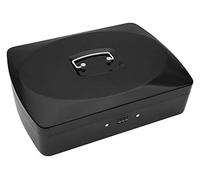WEDO 146421Z,Coffret à monnaie, taille 3 noir/blanc avec serrure à combinaison 33x24x9 cm