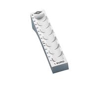 Wedo 160710037 Colonne à pièces pour 65 pièces Gris lumière