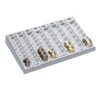 Wedo Monnayeur 160780037 – colonnes amovibles – 279 x 188 x 48 mm – Gris lumière