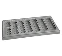 Wedo 161100812 Insert de comptage pour argent standard Gris