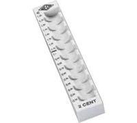 Wedo Plateau de pièces de monnaie 2 CENT – gris clair – pour P/N 160 790037 G