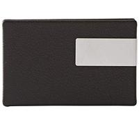 Wedo 2056601 "Good Deal" Étui pour cartes de visite Pour cartes 9,5 x 6 cm Noir/argent
