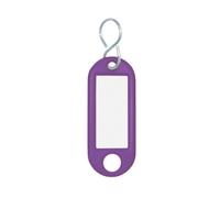Wedo 262813408 Lot de 100 Porte-Clés avec Crochet en S Violet