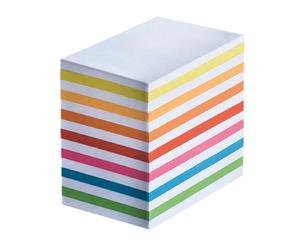 Wedo 2702669079 Boîte à mémo avec porte-stylo Papier alterné 5,5 x 9 cm 700 feuilles Blanc