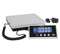 WEDO Paquet 50 Plus, 50 kg en fonte d'aluminium, plateau de pesée en acier inoxydable, tare, ajustage - 1 pièce (50 7605005)