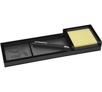 WEDO 63 1601 Pot à crayons WEDO "black office", 2 compartiments, noir