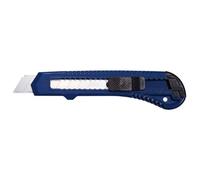 Cutter Ecoline, lame: 18 mm, bleu/noir