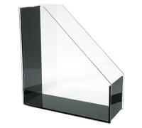 Wedo Acryl Exklusiv Porte-revues A4 Transparent/Noir