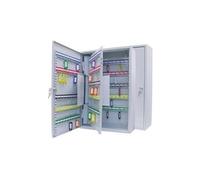 Wedo Armoire à clés pour 200 clés 10 barettes Gris clair 55 x 38 x 14 cm
