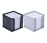 Wedo Boitier Bloc Notes Office, En Fil M¿Tallique, Noir