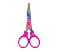 WEDO Ciseaux enfant Fantasy 13 cm rose avec motif, lames en acier inoxydable, pour les mains des enfants