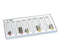 WEDO Compartiment en colonne pour monnayeur 160800037 (P/N 150 658000) Gris clair 333x183x31 mm