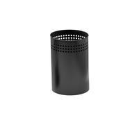 Wedo Corbeille A Papier En Métal Novum, 16 L, Noir