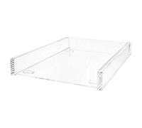 Wedo Corbeille à courrier Cristallic – Acrylique – A4 – Transparent