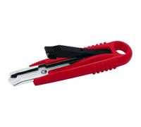 Cutter de sécurité standard, lame: 18 mm, rouge/noir