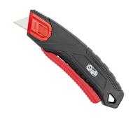 Cutter de sécurité PLUS 839, lame: 19 mm, noir/rouge
