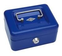 Wedo Caisse à monnaie Gr.1 4 compartiments avec clip 152×115×80 mm Bleu
