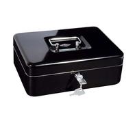Wedo Caisse à monnaie Gr.3 – Acier, revêtement noir poudré, clip – 250×180×90 mm