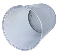 Wedo Corbeille à papier Office 18 litres en fil métallique argent
