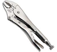 WEDO Pince à étau avec fonction de serrage automatique - En acier au chrome vanadium - Ouverture réglable avec levier de serrage rapide - Traitement thermique - Longueur : 255 mm