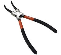 WEDO Pince pour circlips,coudée,pour circlips intérieurs,178mm(7"),Pinces à circlips,acier au CRV industriel,antidérapante Poignée