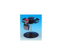 Wedo Porte-Timbres 6 Places, Rond, Noir