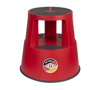 Tabouret marchepied SuperStep, en plastique, rouge