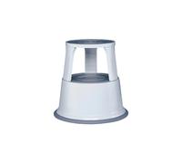 Wedo Tabouret marchepied en métal RAL 7035 gris lumière