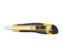 Wedo 78609 complète Guide lame de cutter en métal 9 mm Noir/Jaune