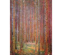 Wee Blue Coo Gustav Klimt Tannenwald I Old Master Painting Wall Art Print Mur Décor 30 x 41 cm