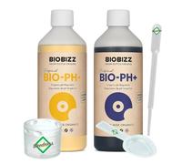 Weedness BioBizz Bio pH+ Plus 250 ML + pH- Minus 250 ML - pH-Lifter Engrais pour Cultures d'intérieur BioBizz Engrais Ph Plus Liquid Lifting