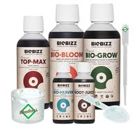 Weedness BioBizz Starter Pack 5 pièces - Kit complet engrais organiques - Culture indoor & outdoor - Ensemble croissance & floraison