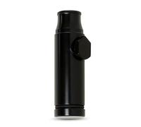 Weedness Doseur Aluminium Noir - Tuyau Portionneur Aluminium Coupelle Snuff