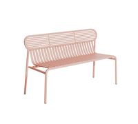 Petite Friture - Banc avec dossier Rose