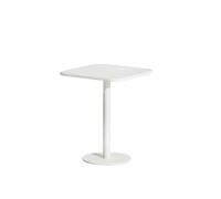 W nd Bistro Table Square Table haute Petite Friture Blanc - 3701128113784