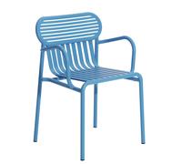 Petite Friture - Fauteuil bridge empilable Bleu