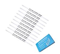 Weenwill Fixation Relieur de Document,50 PCS Fixation de Papier de Classement,Attaches de Bande de Fichier,Attache de Papier de 80 mm en Acier Inoxydable pour Cahiers Agendas Livres Troués