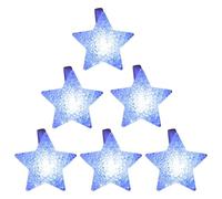 Wegiwuca Lot de 6 bracelets lumineux LED multicolores pour fêtes et événements nocturnes - Accessoires lumineux pour adultes, One Size, Comme décrit, Comme décrit.
