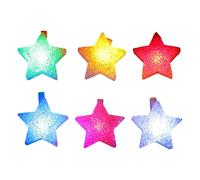 Wegiwuca Lot de 6 bracelets lumineux LED multicolores pour fêtes et événements nocturnes - Accessoires lumineux pour adultes, One Size, Comme décrit, Comme décrit.