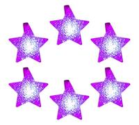 Wegiwuca Lot de 6 bracelets lumineux LED multicolores pour fêtes et événements nocturnes - Accessoires lumineux pour adultes, One Size, Comme décrit, Comme décrit.