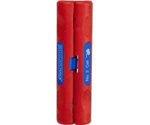 WEICON 10054014 Outil à dénuder adapté pour Câble CAT5, Câble CAT6, Câble CAT7, Câble à paire torsadée 4.5 à 10 mm