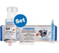 WEICON 10058776 - Lot de mini-blocs de jonction en aluminium, 24 ml
