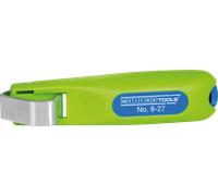 WEICON 53051227 - Couteau pour câbles, n° 8-27, ligne verte, pour câble rond, Ø 8,