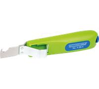 WEICON 55054128 - Couteau pour câbles, n° 4-28 H, ligne verte, pour câbles ronds,