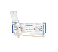 WEICON Colle minute époxy avec buse de mélange - 24 ml - Double seringue - Colle époxy à 2 composants