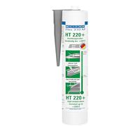 WEICON Flex 310 M HT 220+ - 290 ml - Adhésif à base de polymère résistant à la chaleur - Peinture thermique possible - Gris